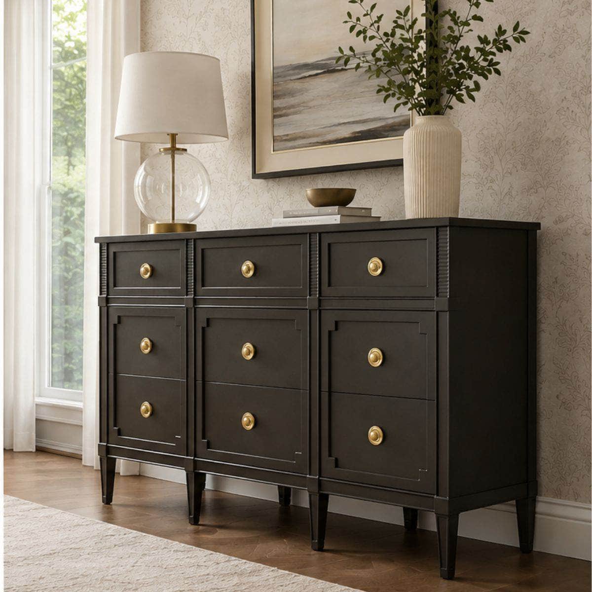 Emily Traditional Dresser - Custom Lacquered | The Resplendent Crow