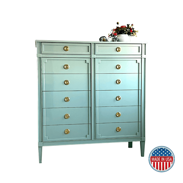 dresser tallboy Emily Traditional Tallboy - Custom Lacquered