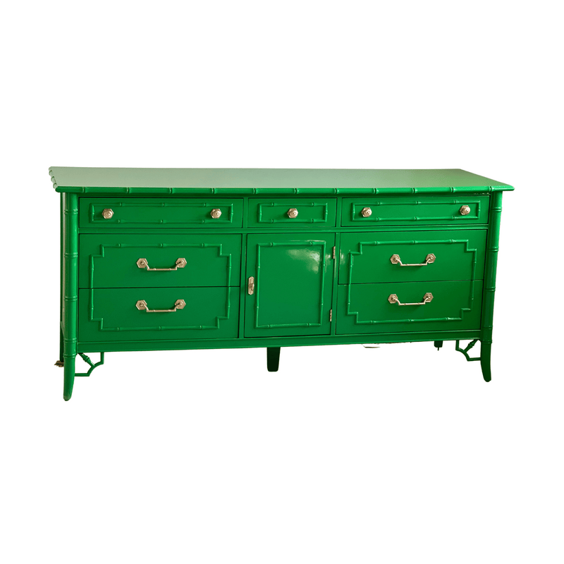 Dressers Faux Bamboo Dresser - Custom Lacquered The Resplendent Home
