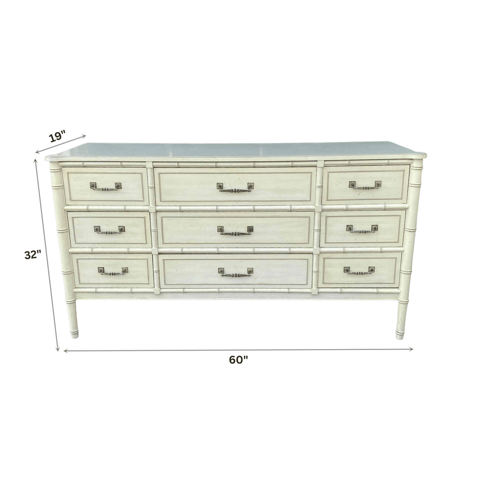 Nine Drawer Henry Link Bali Hai Dresser | The Resplendent Crow