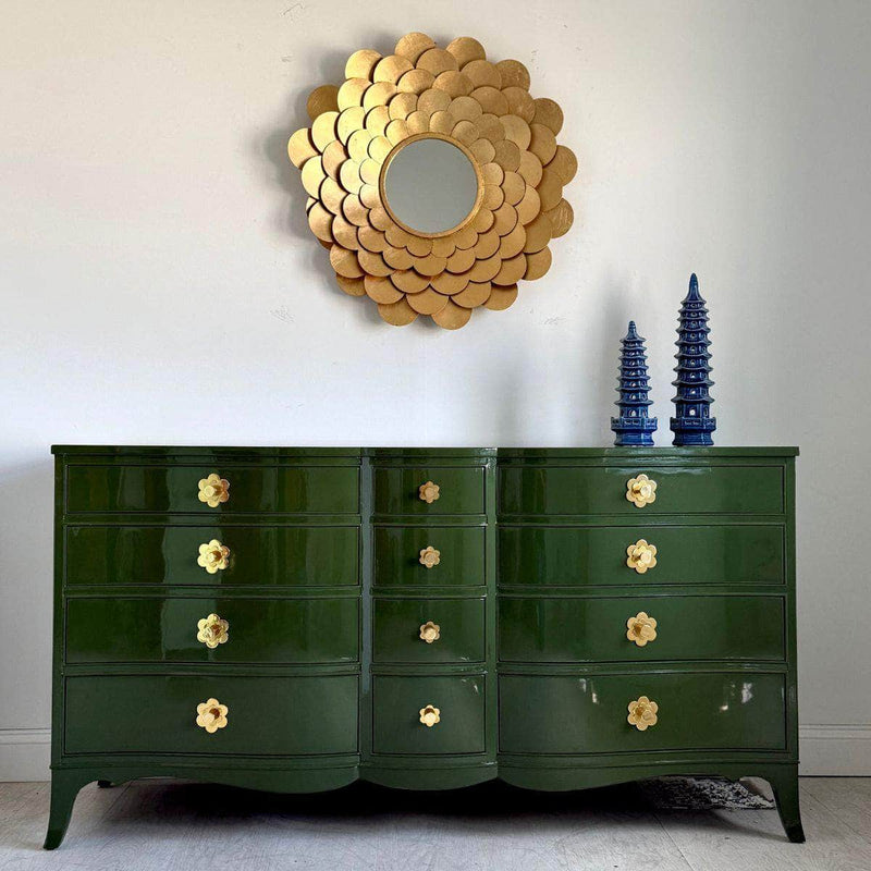 Dressers RWay 12-Drawer Dresser in Olive Green - Ready To Ship The Resplendent Crow
