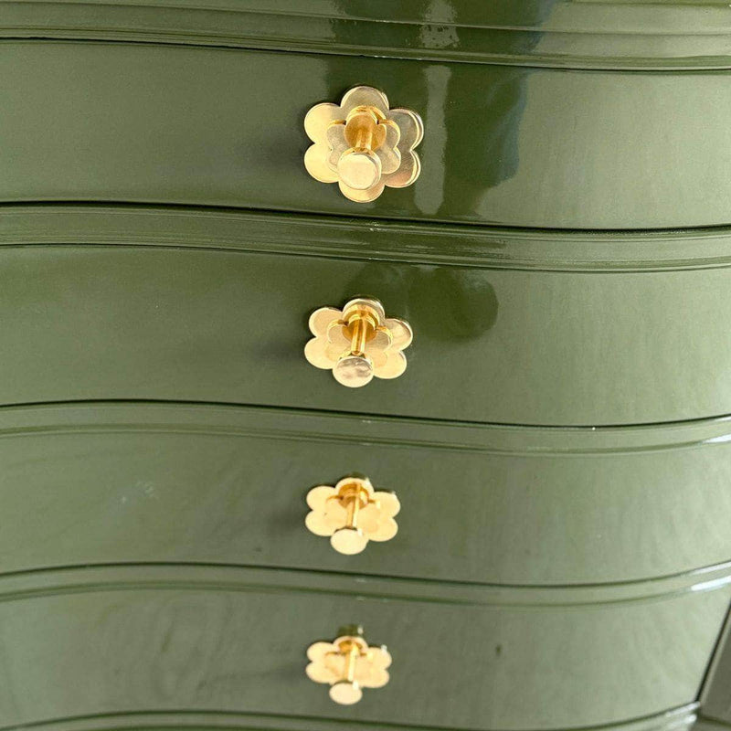 Dressers RWay 12-Drawer Dresser in Olive Green - Ready To Ship The Resplendent Crow