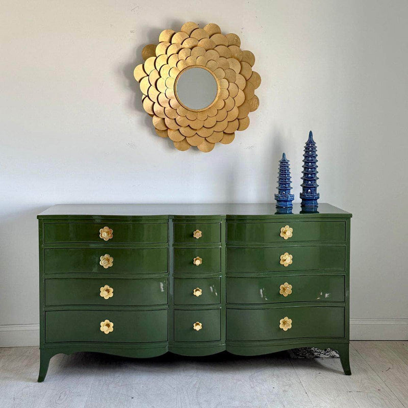 Dressers RWay 12-Drawer Dresser in Olive Green - Ready To Ship The Resplendent Crow