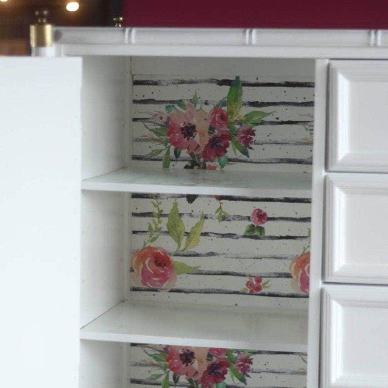 Dressers Stanley Faux Bamboo Tallboy Armoire - Lacquered The Resplendent Crow