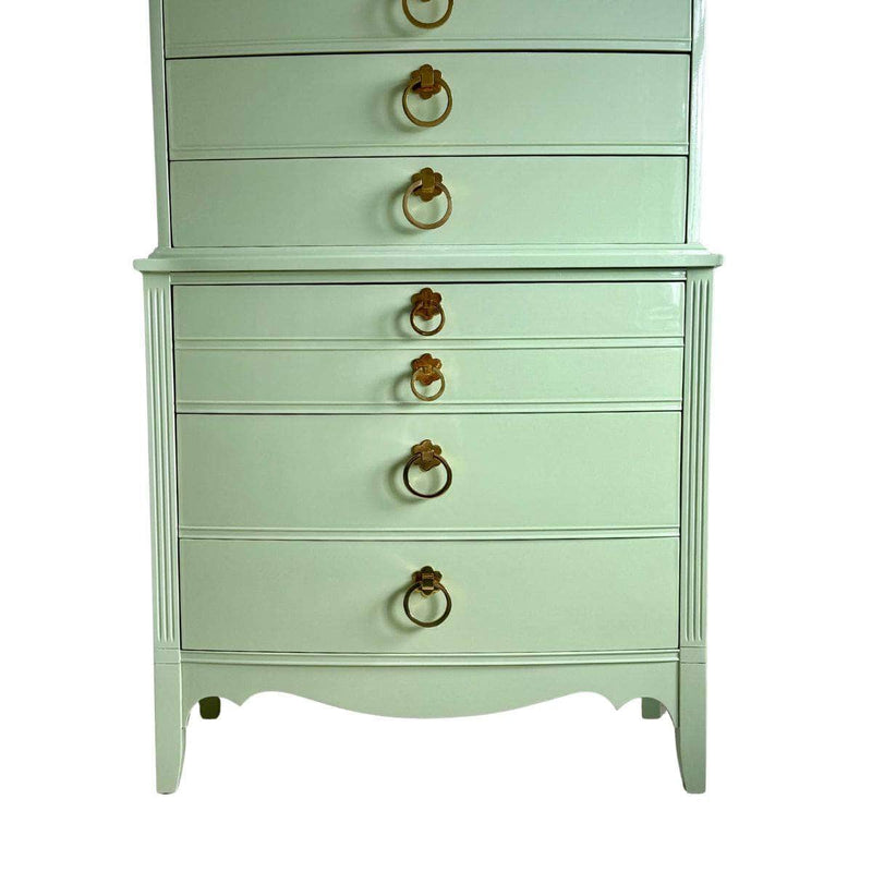 Dressers Tallboy in Soft Green - Ready To Ship The Resplendent Crow