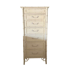 Thomasville Faux Bamboo Lingerie Chest - Custom Lacquered