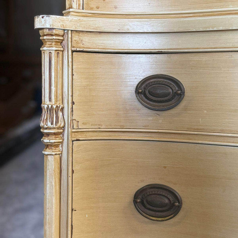 Dressers Vintage 5-Drawer Tallboy - Lacquered The Resplendent Crow