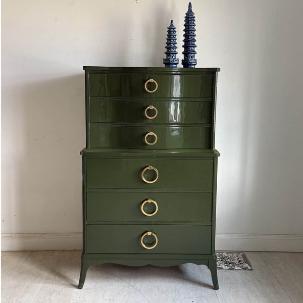 vintage 6 drawer dresser Joaxswe Farmhouse Drawers for Bedroom, 54" Wide Chest of Drawers w/ 4 Wooden Legs, Rustic Large Closet Storage Dressers Organizer for Hallway, Wood TV Stand for Living Room making it an ideal spot for placing houseplants or table lamp Wlive 6 Drawer Dresser Retro