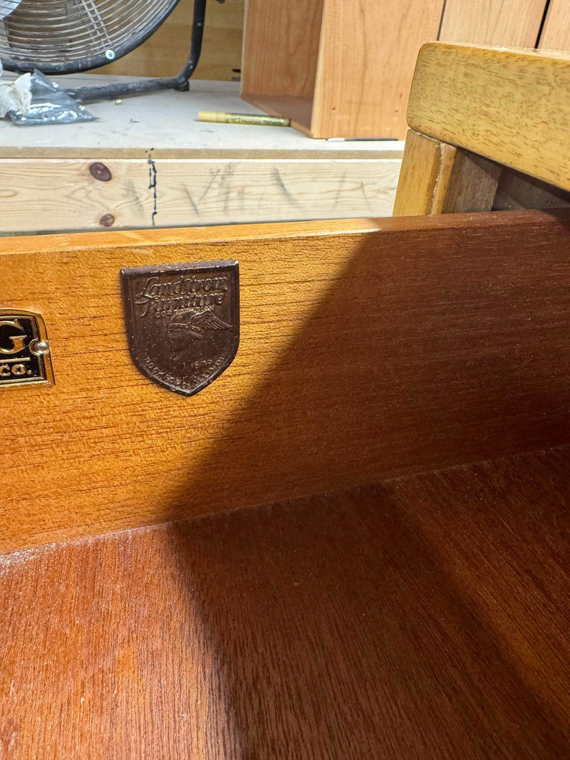 Dressers Vintage Landstrom Dresser - Lacquered The Resplendent Crow