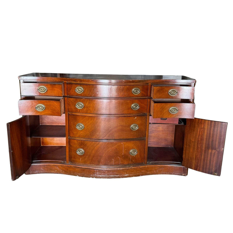 Drexel Made Traditional Buffet - Custom Lacquered The Resplendent Crow