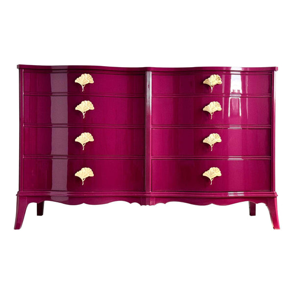 Extra Tall 8 Drawer Dresser in Ruby The Resplendent Crow