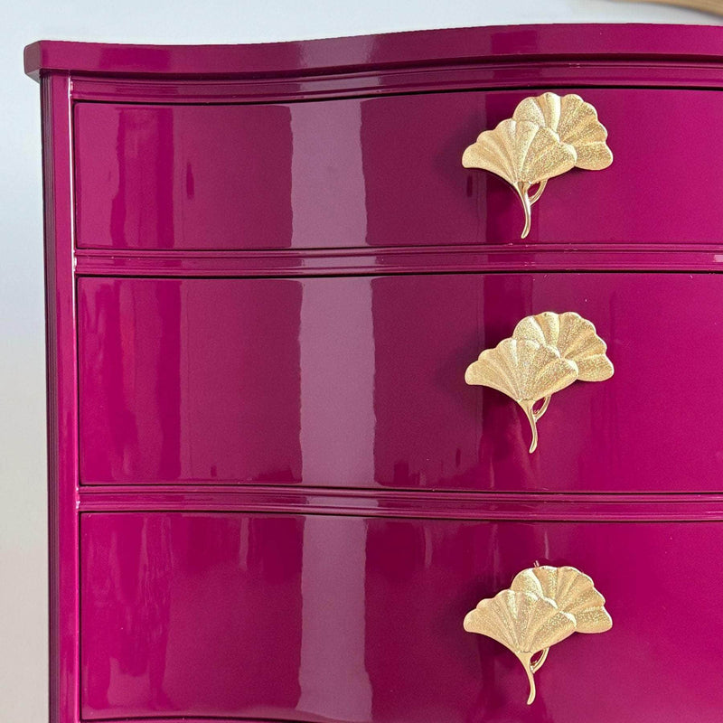 Extra Tall 8 Drawer Dresser in Ruby The Resplendent Crow