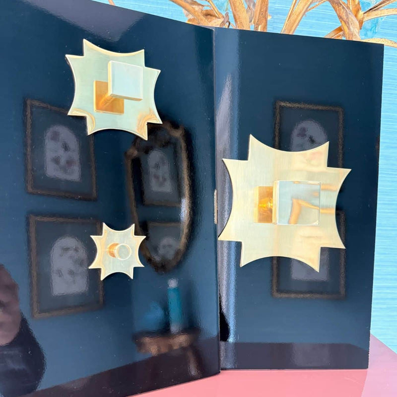 Hardware Brass Backplate Maltese Cross The Resplendent Crow