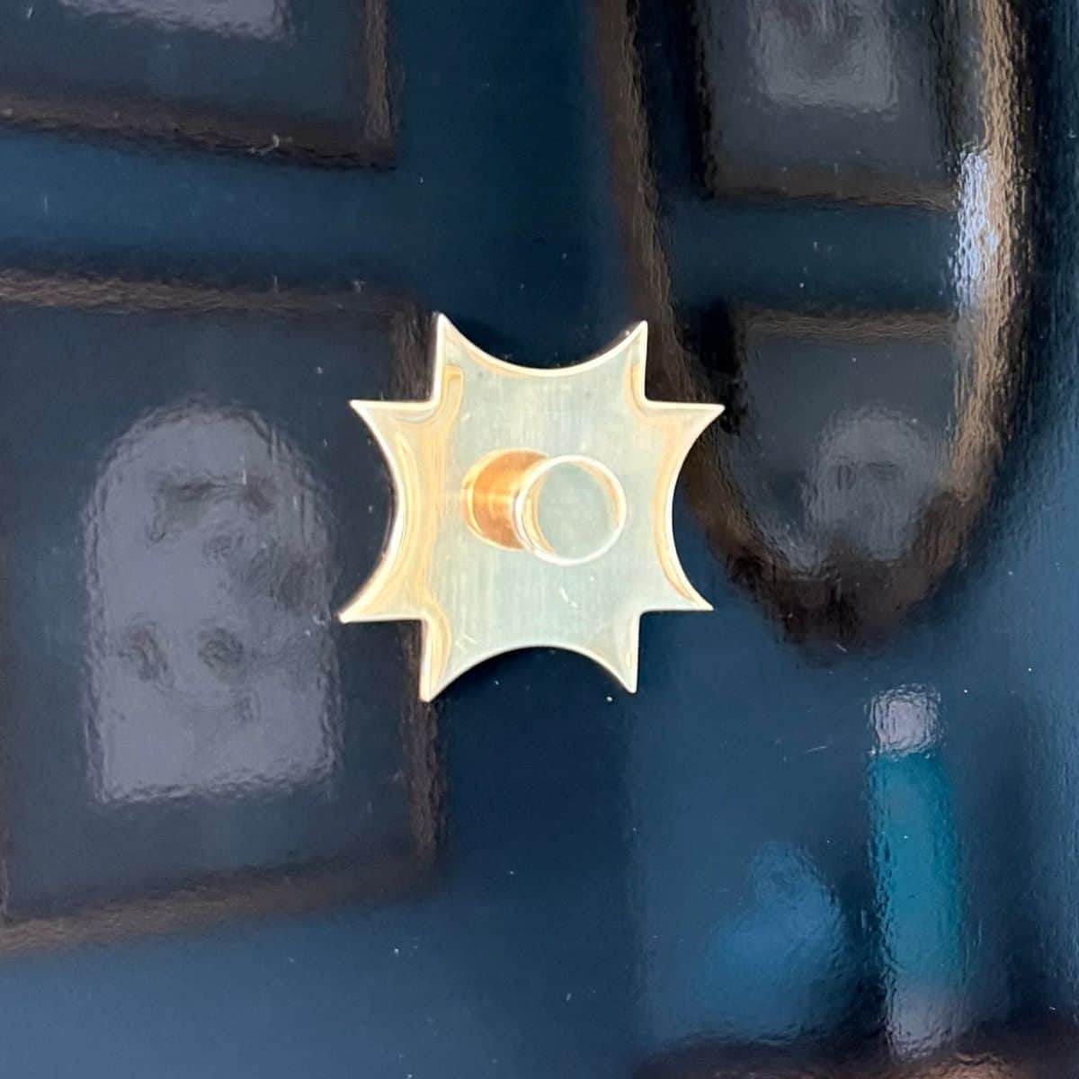 Brass Backplate Maltese Cross |The Resplendent Crow