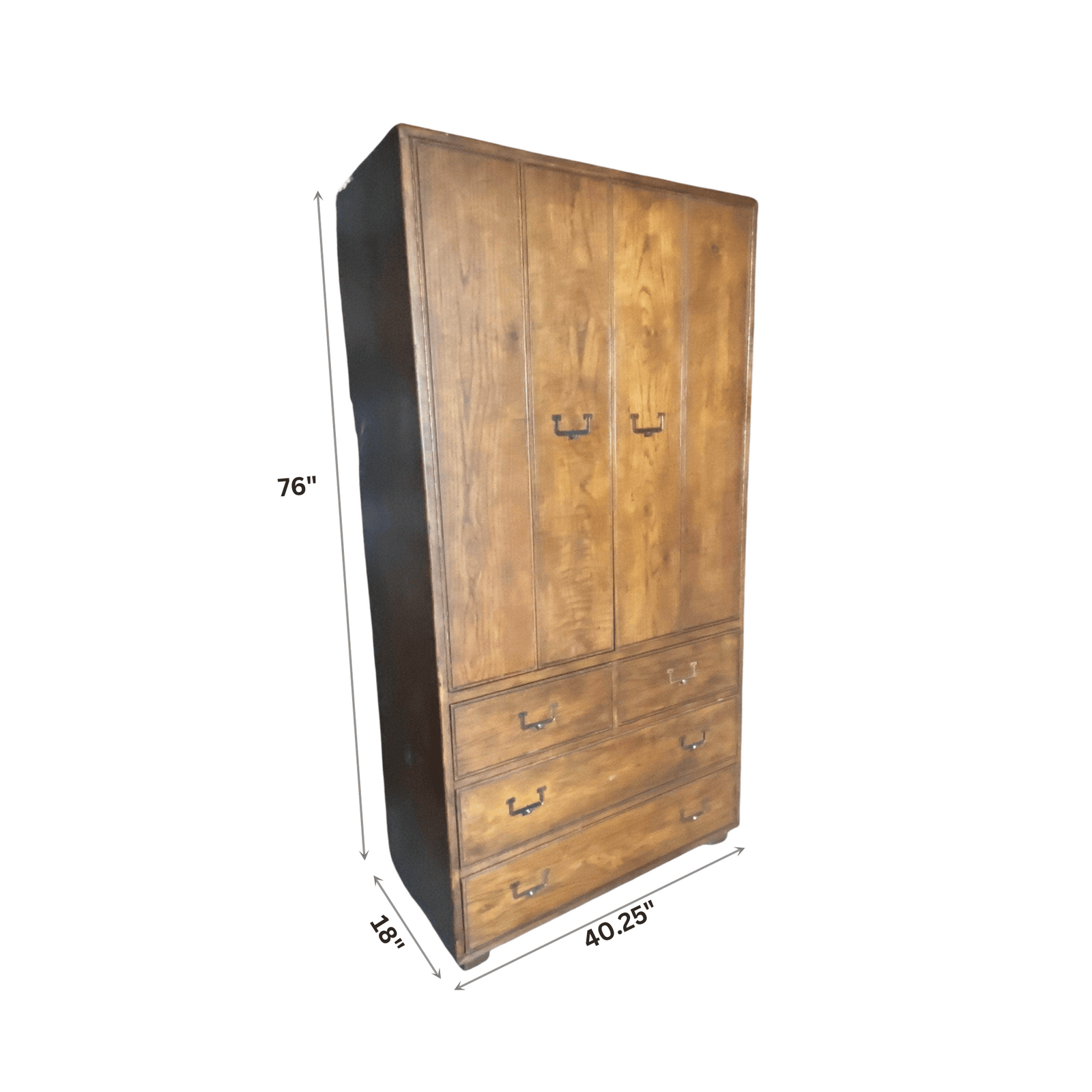 Henredon Artefacts Armoire - Custom Lacquered