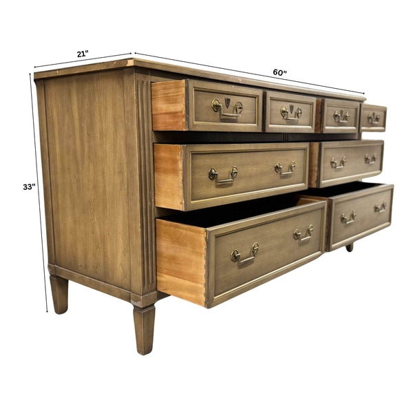 Henredon Dresser  - Custom Lacquered The Resplendent Crow