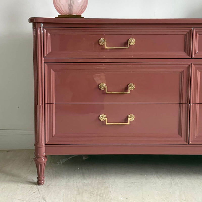 pink antique dresser Second Life Marketplace