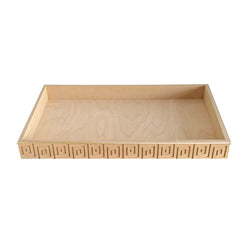 Large Greek Key Tray - Custom Lacquered