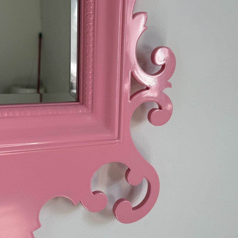 Mirrors Vintage Chippendale Mirror - Custom Lacquered The Resplendent Crow