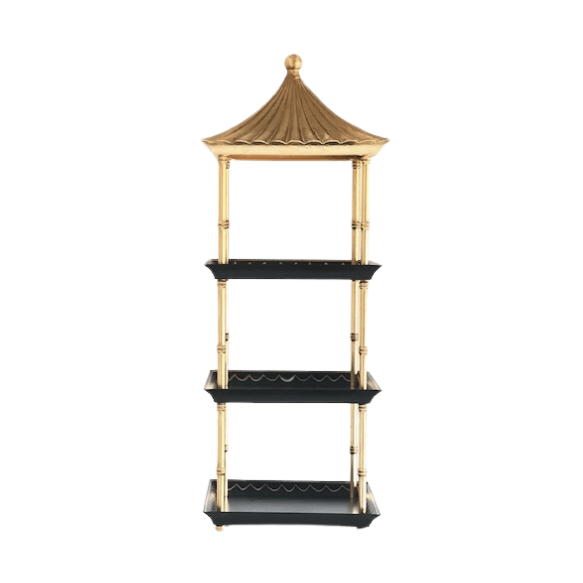 Pagoda Shelf | The Resplendent Crow