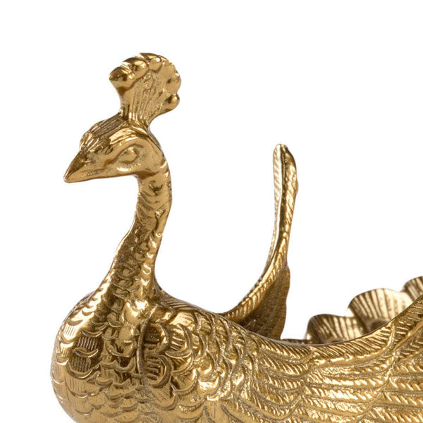 Peacock Dish The Resplendent Crow