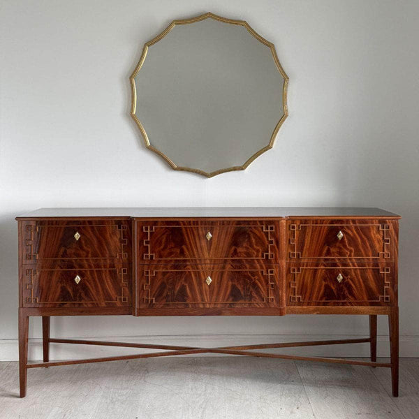 Sideboard Evans Estate Washington Credenza In Flame Mahogany The Resplendent Crow