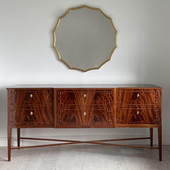 Evans Estate Washington Credenza In Flame Mahogany