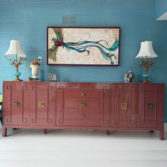 Evans Modular Credenza - Custom Lacquered