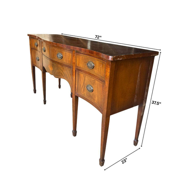 Sideboard Extra Large Sideboard - Custom Lacquered The Resplendent Crow