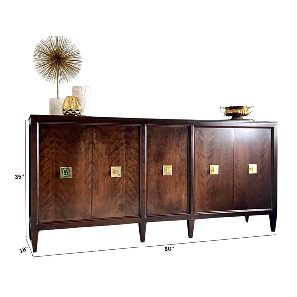 Sideboard Harrison Credenza in Solid Cherry The Resplendent Crow