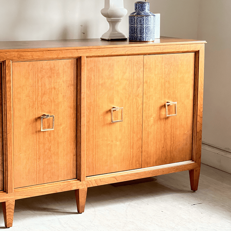 Sideboard Harrison Credenza in Warm Cherry Stain - Ready to Ship! The Resplendent Home