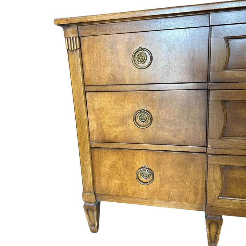 Sideboard Henredon 9 Drawer Dresser - Custom Lacquered The Resplendent Crow