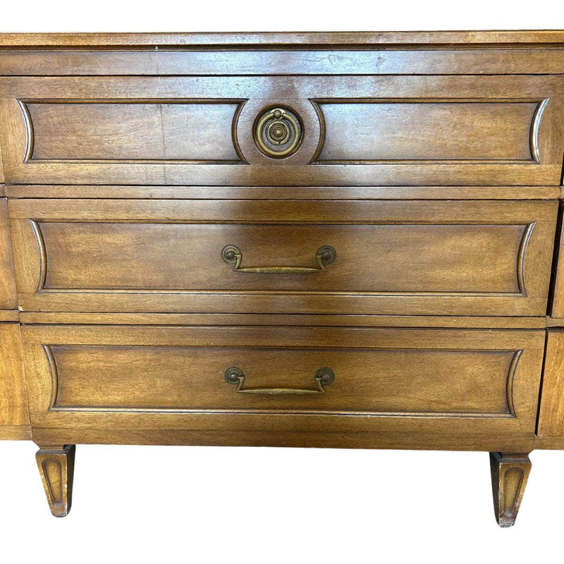 Sideboard Henredon 9 Drawer Dresser - Custom Lacquered The Resplendent Crow