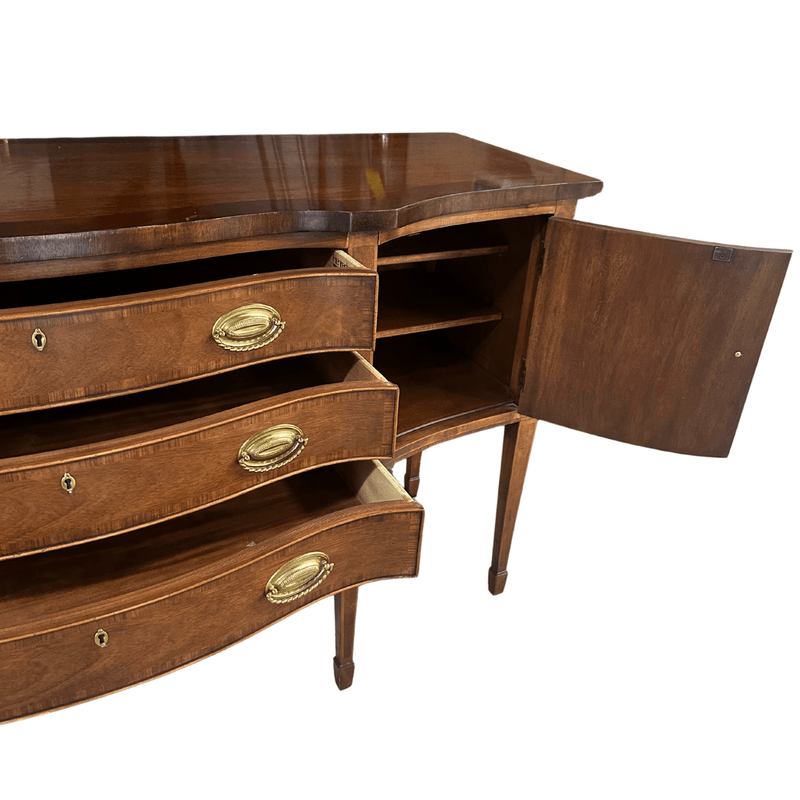 Sideboard Henredon Sideboard - Custom Lacquered The Resplendent Crow