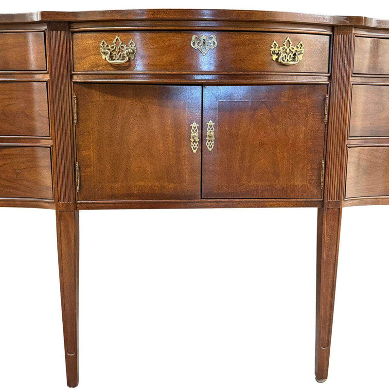 Sideboard Thomasville Curved Sideboard - Custom Lacquered The Resplendent Crow