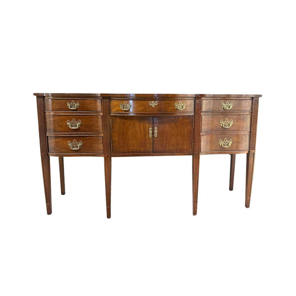 Sideboard Thomasville Curved Sideboard - Custom Lacquered The Resplendent Crow