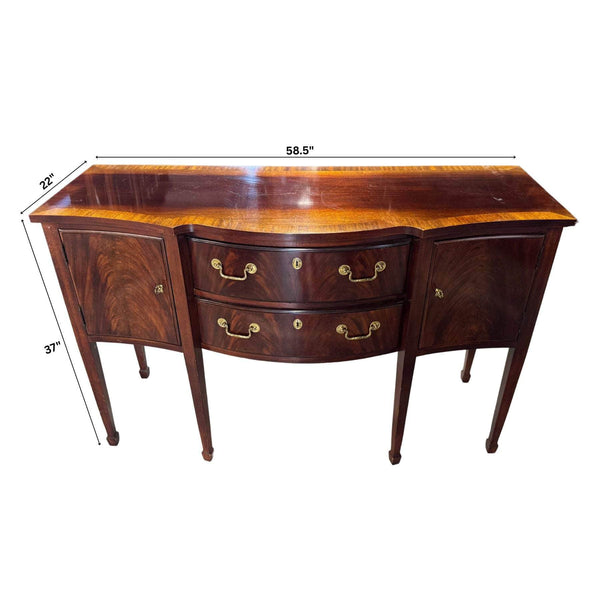 Sideboard Thomsville Traditional Sideboard - Custom Lacquered The Resplendent Crow