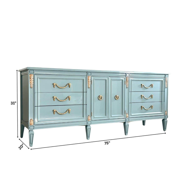Sideboard Traditional Credenza in Parma Gray - Ready To Ship The Resplendent Crow