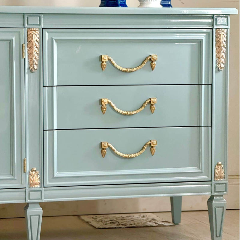 Sideboard Traditional Credenza in Parma Gray - Ready To Ship The Resplendent Crow