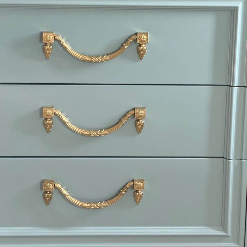 Sideboard Traditional Credenza in Parma Gray - Ready To Ship The Resplendent Crow