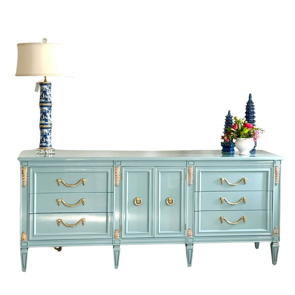 Sideboard Traditional Credenza in Parma Gray - Ready To Ship The Resplendent Crow