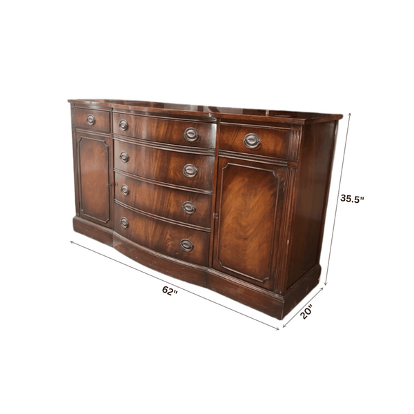 Sideboard Vintage Traditional Buffet or Credenza - Custom Lacquered The Resplendent Home
