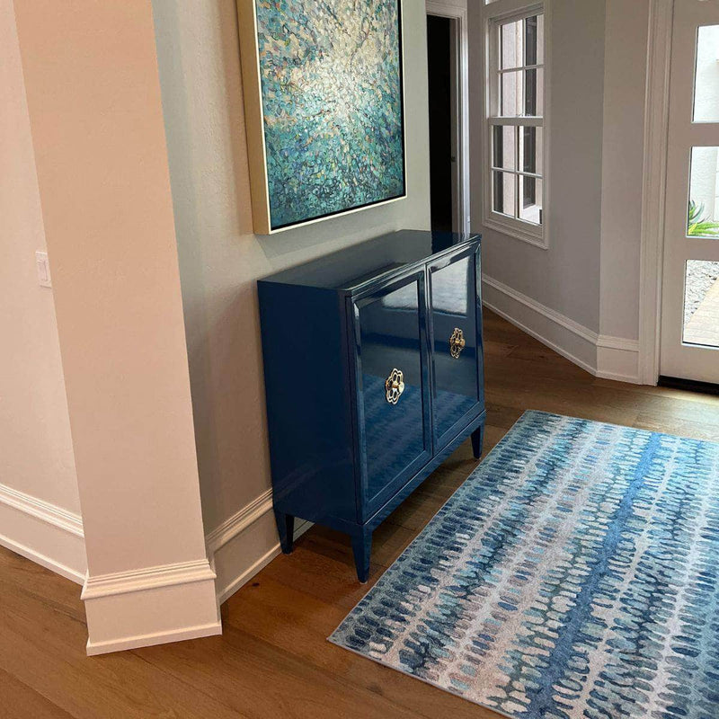 Sideboard Zane 40" Modern Credenza - Lacquered The Resplendent Crow