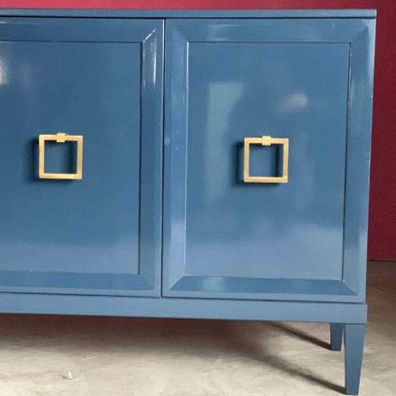 Sideboard Zane 60" Modern Credenza - Lacquered The Resplendent Crow