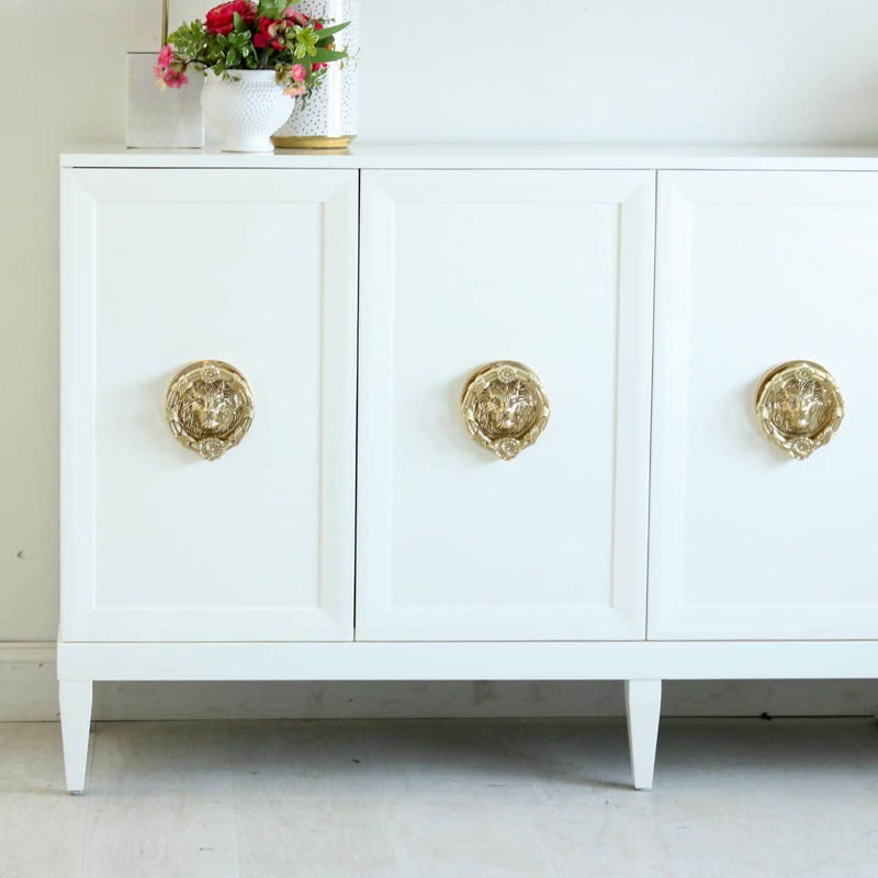 Sideboard Zane 70” Credenza in  Chantilly Lace - Ready To Ship The Resplendent Crow