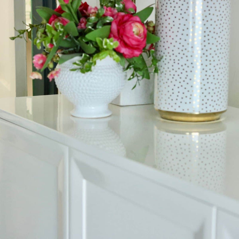 Sideboard Zane 70” Credenza in  Chantilly Lace - Ready To Ship The Resplendent Crow