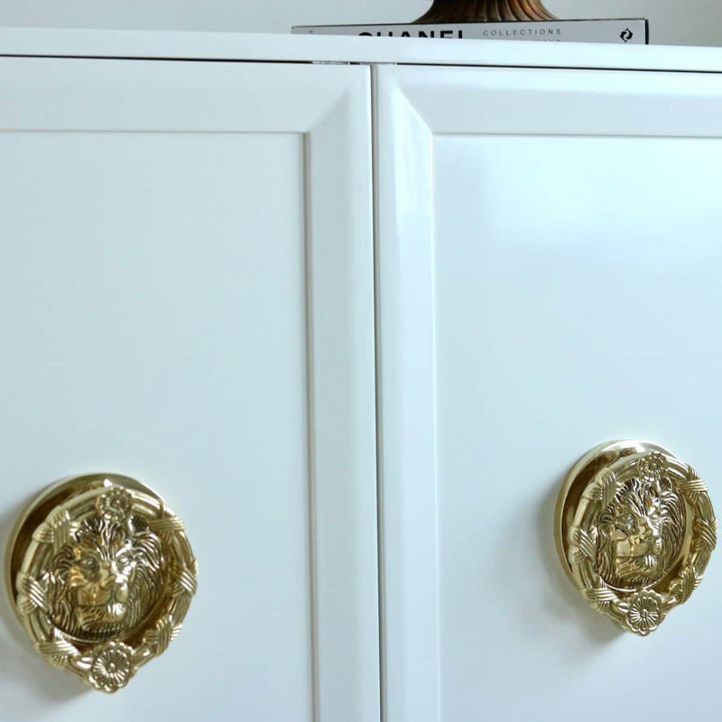 Sideboard Zane 70” Credenza in  Chantilly Lace - Ready To Ship The Resplendent Crow