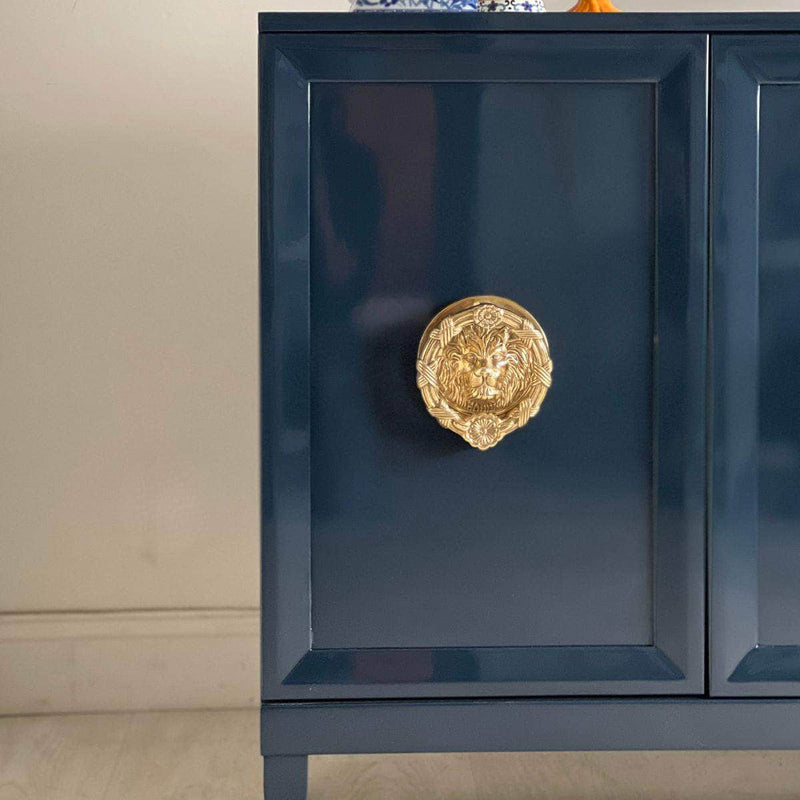 Sideboard Zane 70” Credenza in Naval - Ready To Ship The Resplendent Crow