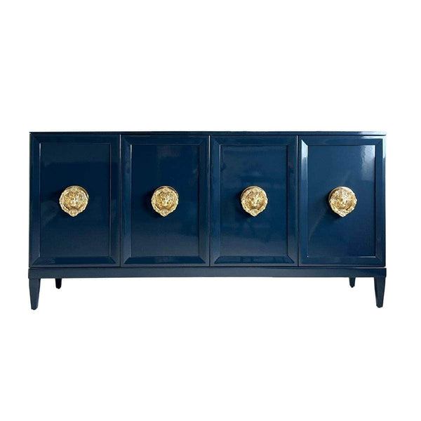 Sideboard Zane 70” Credenza in Naval - Ready To Ship The Resplendent Crow