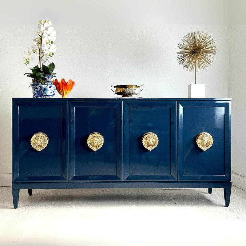 Sideboard Zane 70” Credenza in Naval - Ready To Ship The Resplendent Crow